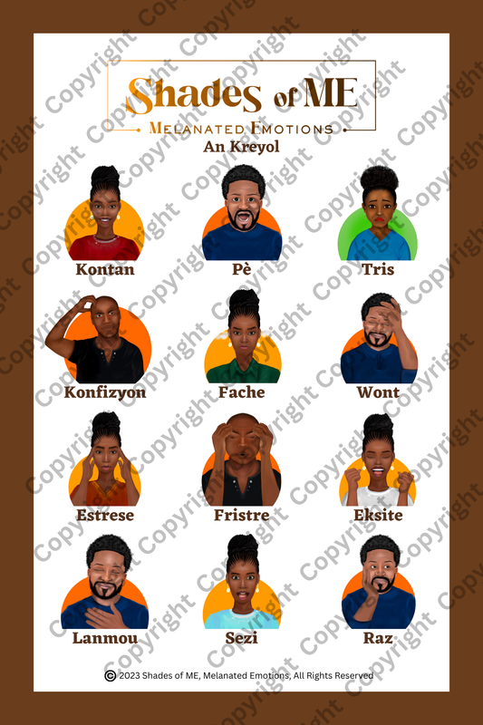 Shades of ME Poster - Co-Ed Black Adults (Kreyol)