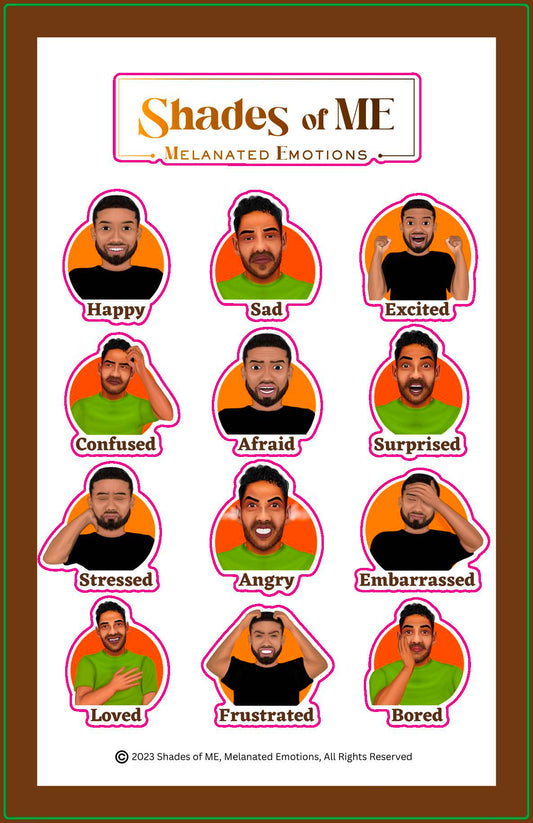 Stickers - Men of Color (English)