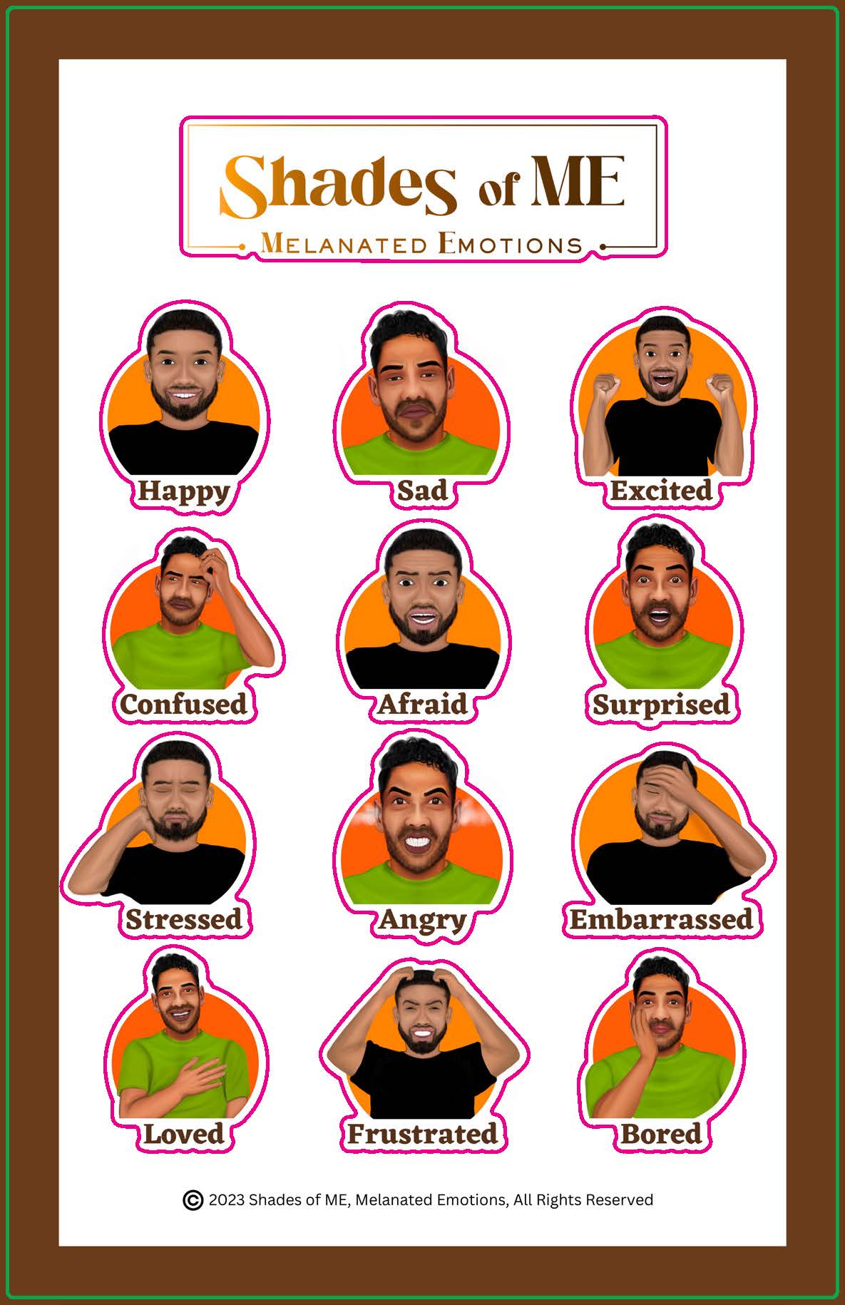 Stickers - Men of Color (English)