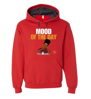 Youth Mood of the Day Hoodie - Tired Woman