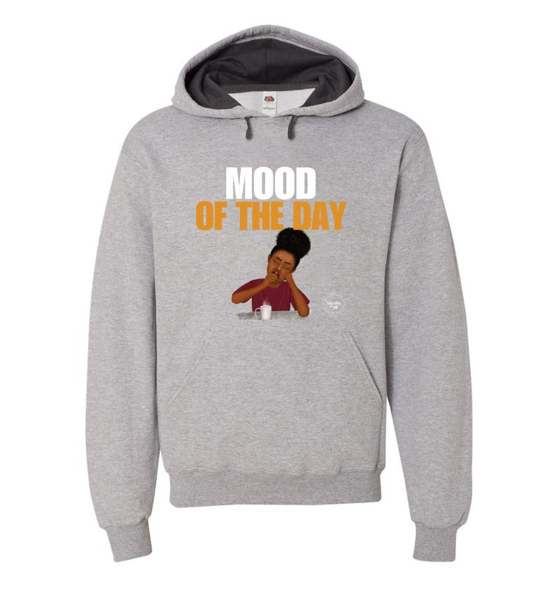 Youth Mood of the Day Hoodie - Tired Woman