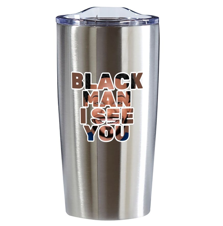 Tumbler - Black Man I See You (Brown)