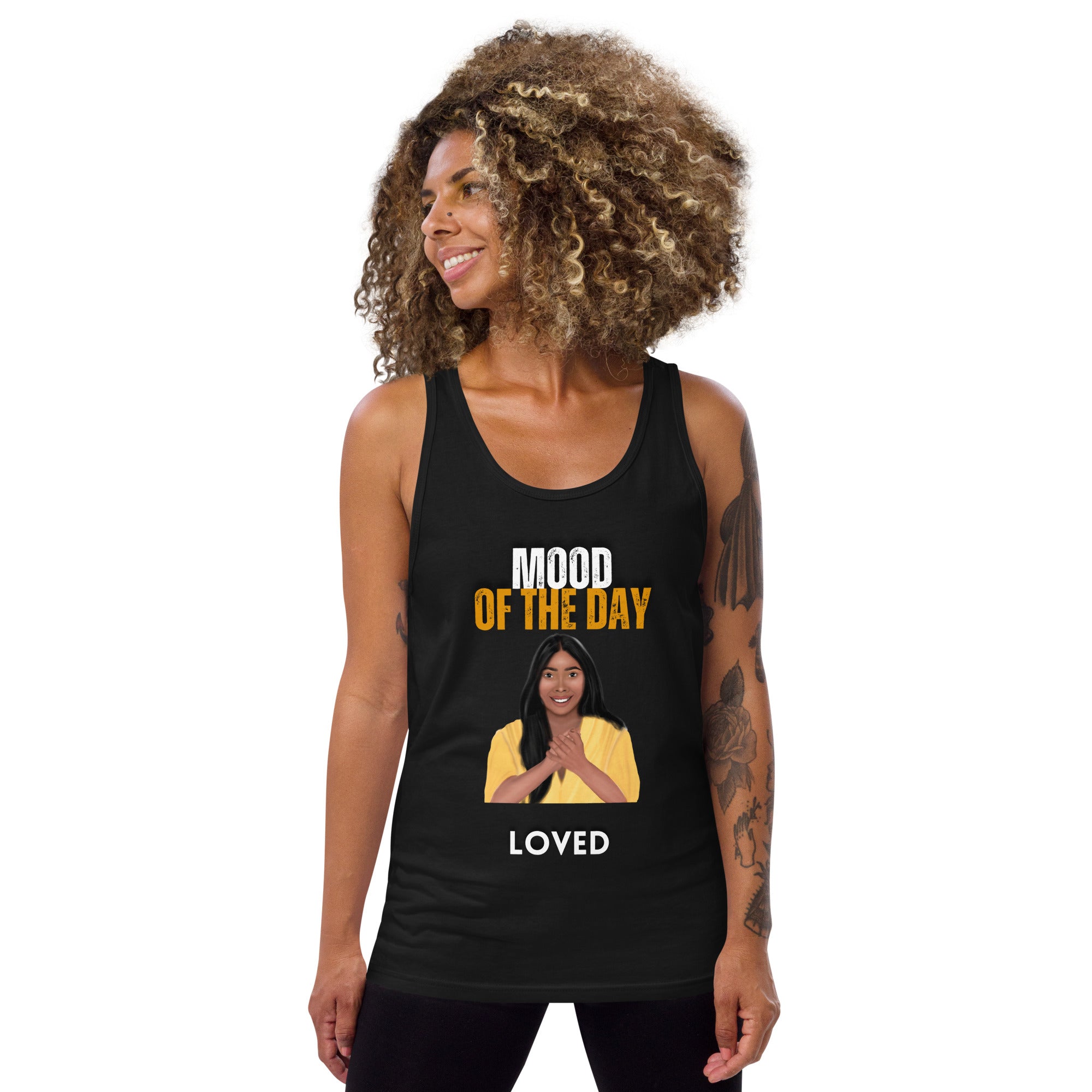 Mood of the Day Tank Top - Loved (Woman of Color)