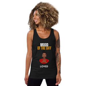Mood of the Day Tank Top - Loved (Black Woman)