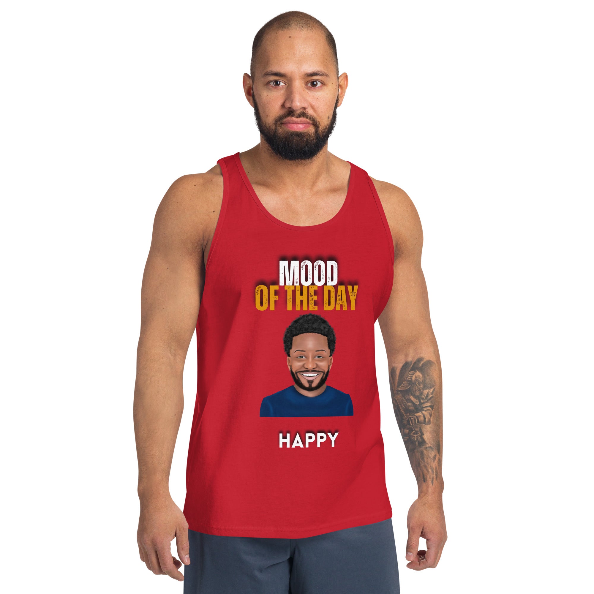 Mood of the Day Tank Top - Happy
