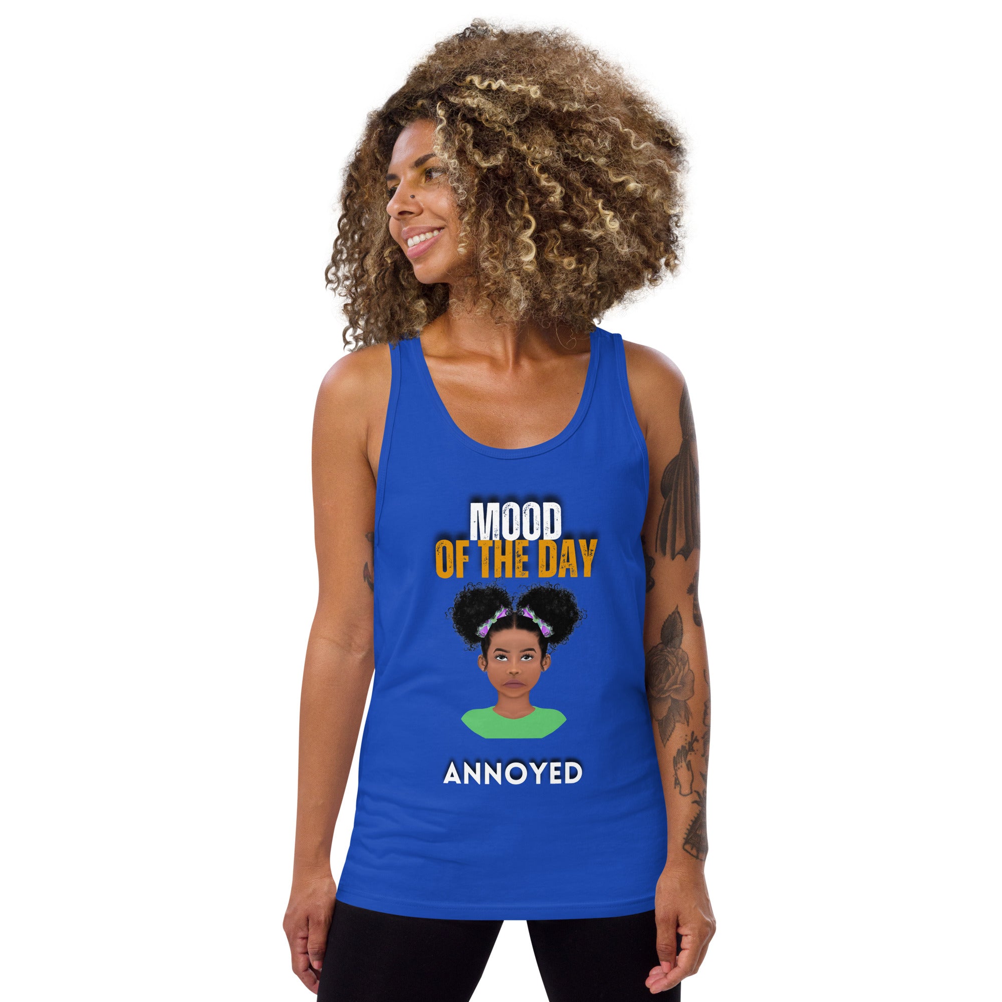 Mood of the Day Tank Top - Annoyed