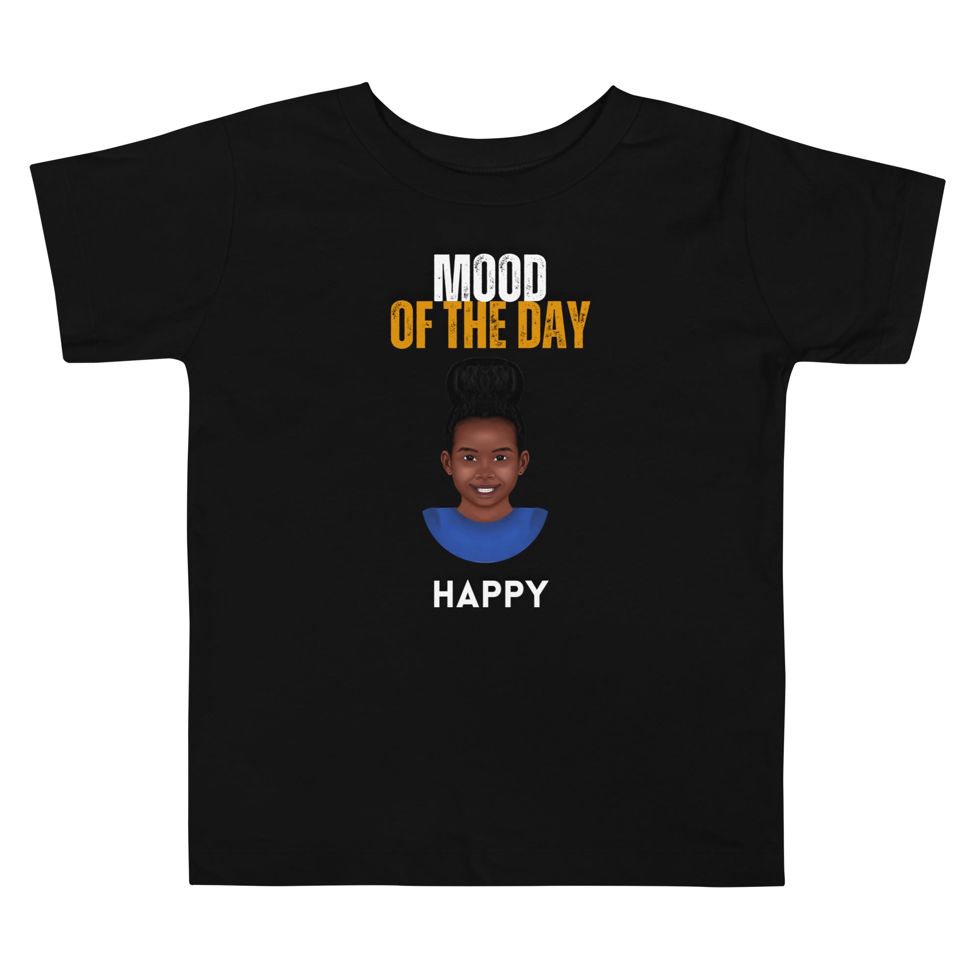 Toddler Mood of the Day T-shirt - Happy Girl