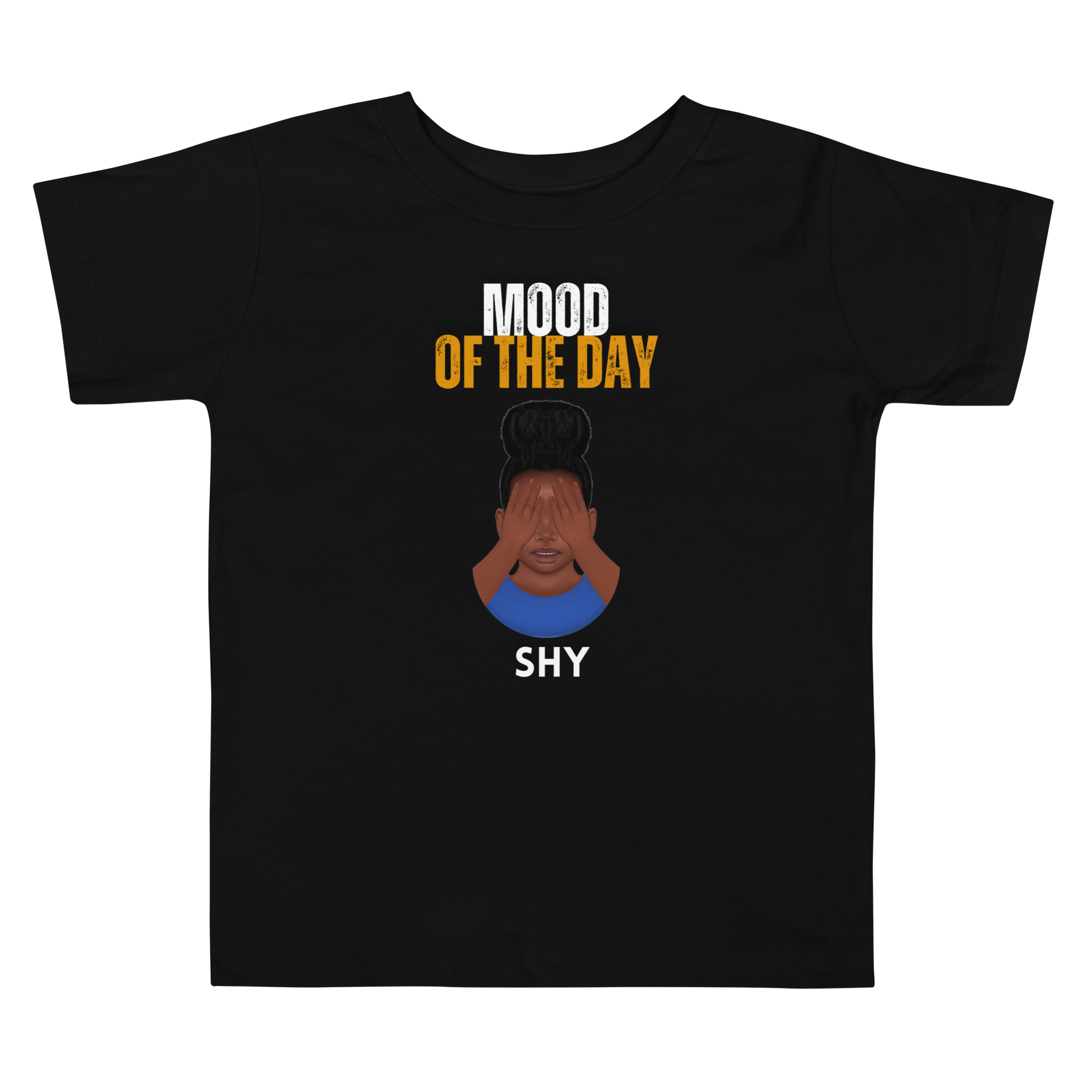Toddler Mood of the Day T-shirt - Shy Girl