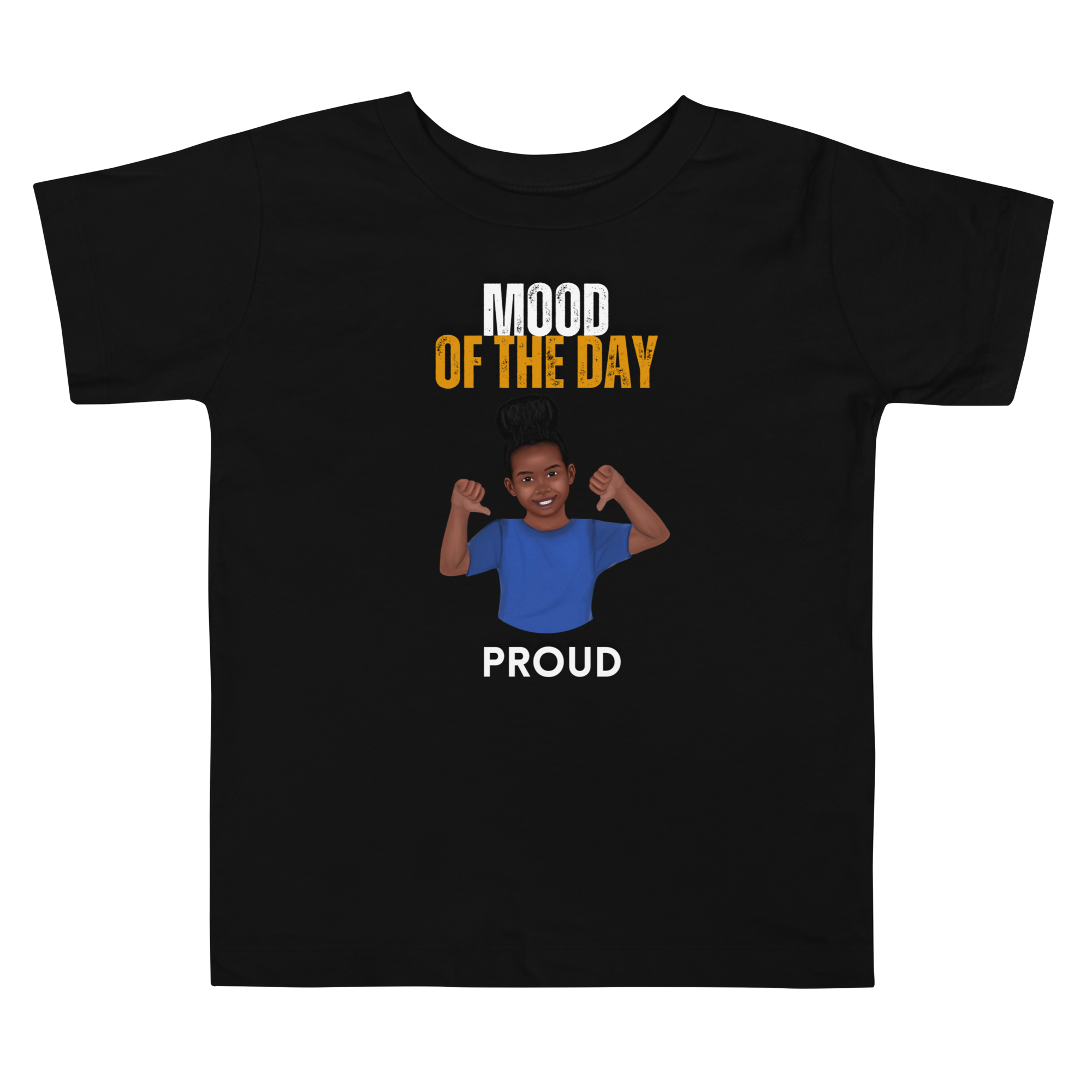 Toddler Mood of the Day T-shirt - Proud
