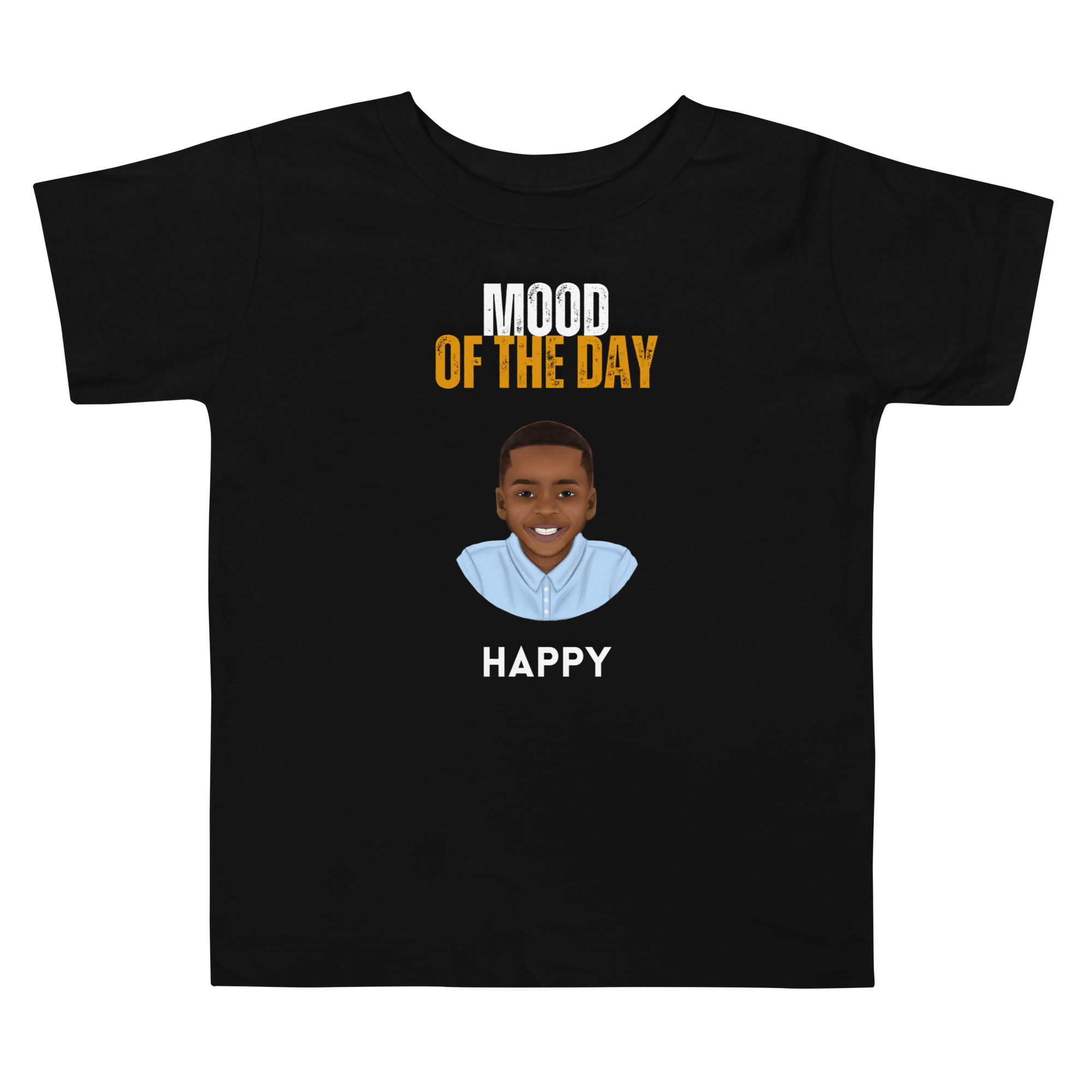 Toddler Mood of the Day T-shirt - Happy Boy