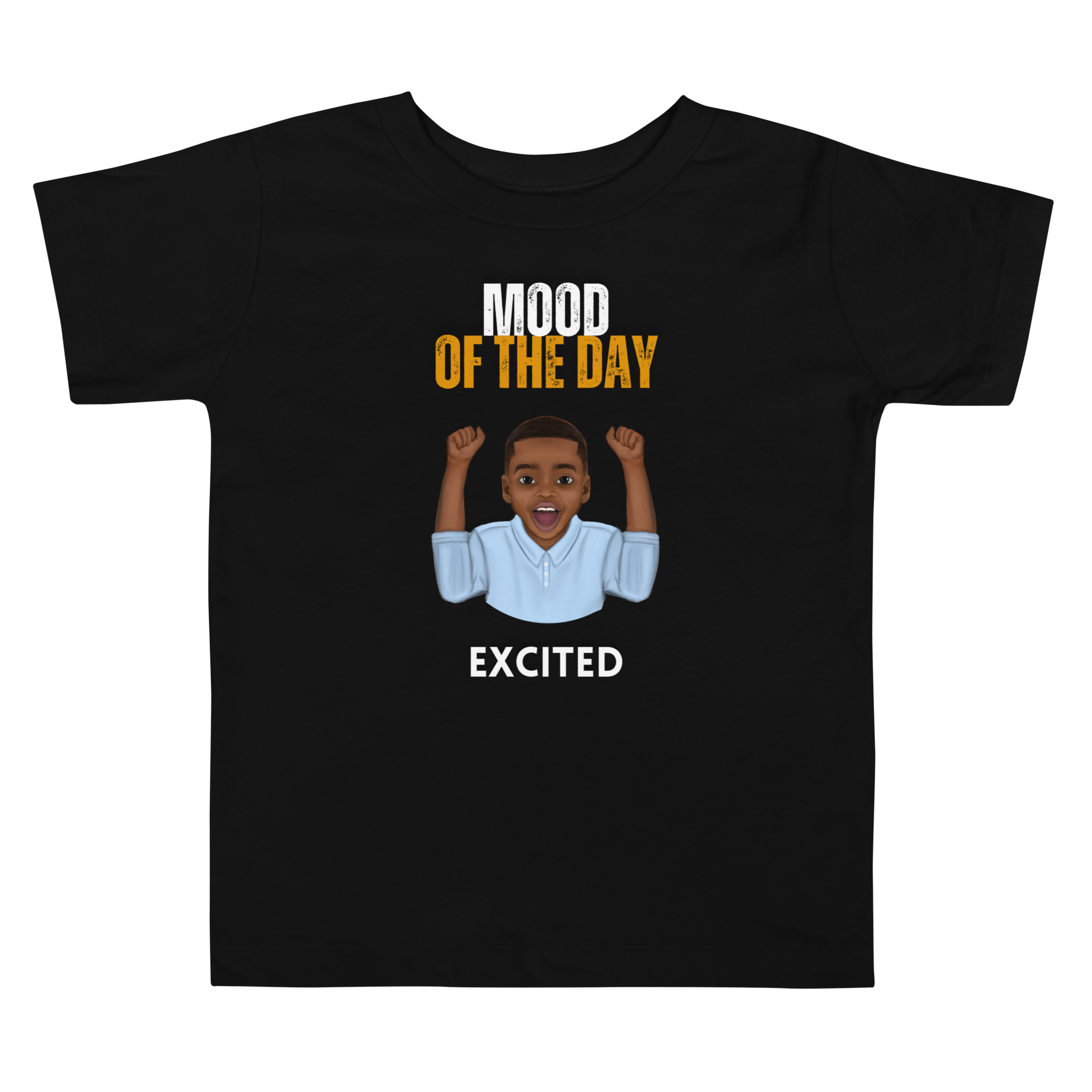 Toddler Mood of the Day T-shirt - Excited