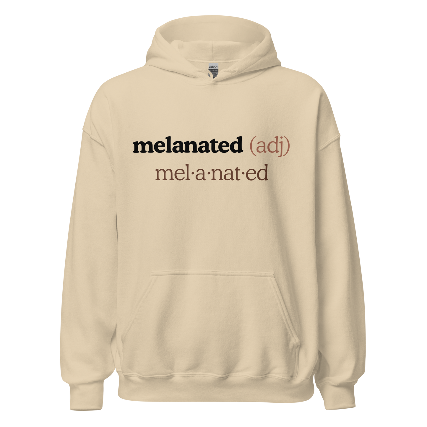 Hoodie - Melanated (Black)