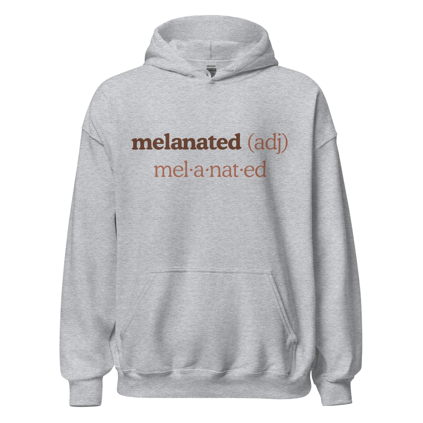 Hoodie - Melanated (Brown)