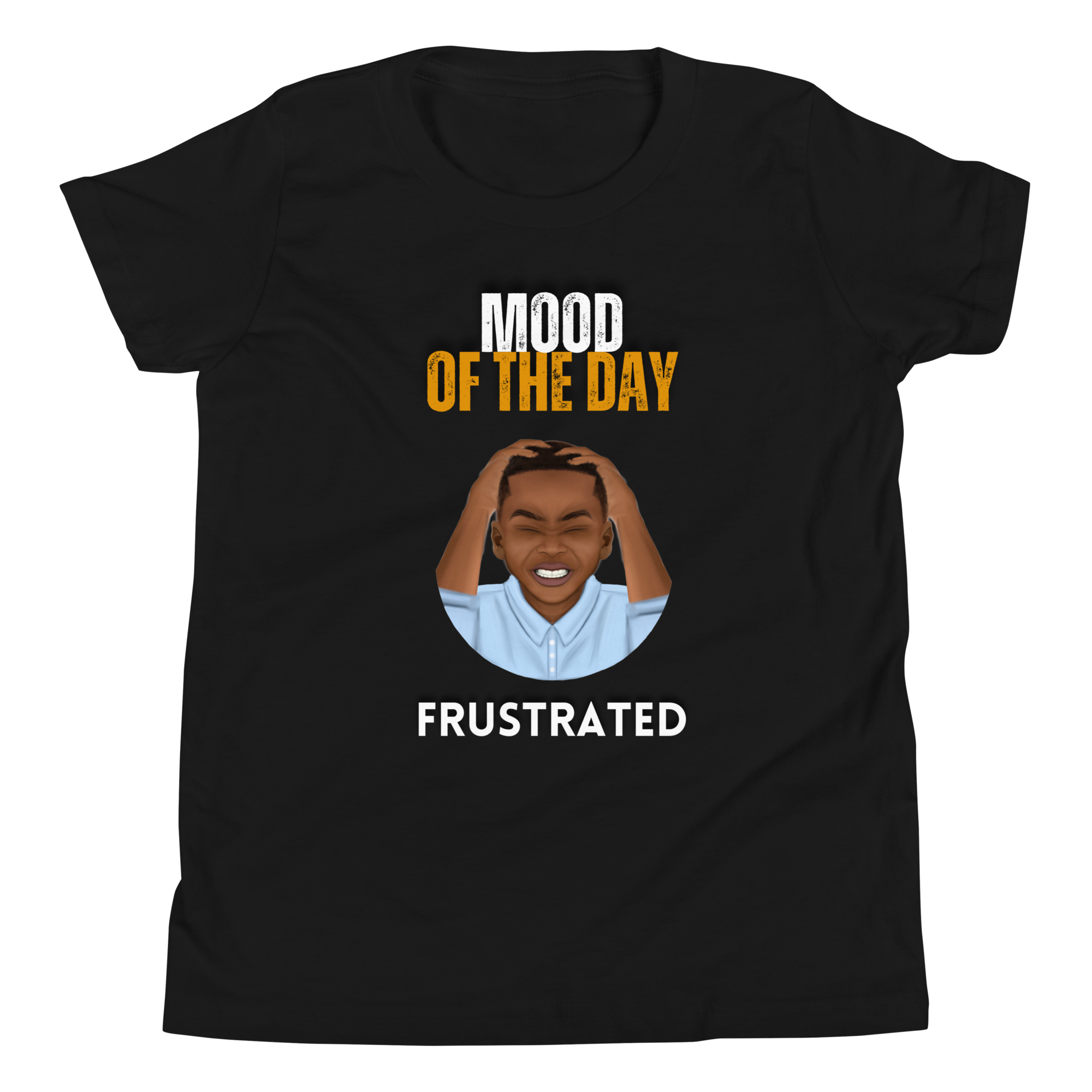 Youth Mood of the Day T-shirt - Frustrated