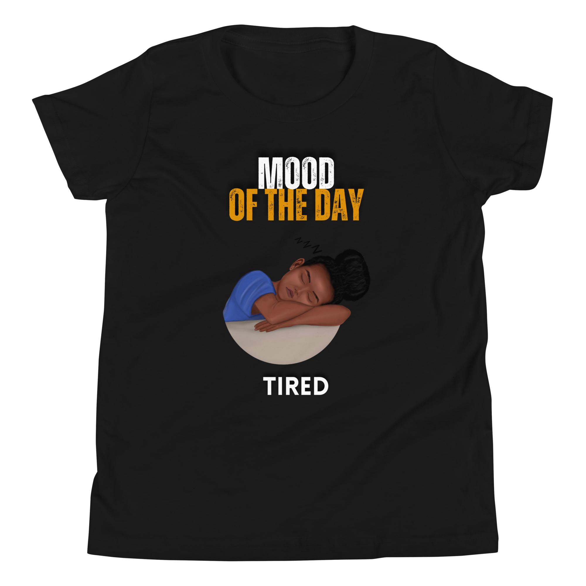 Youth Mood of the Day T-shirt - Tired