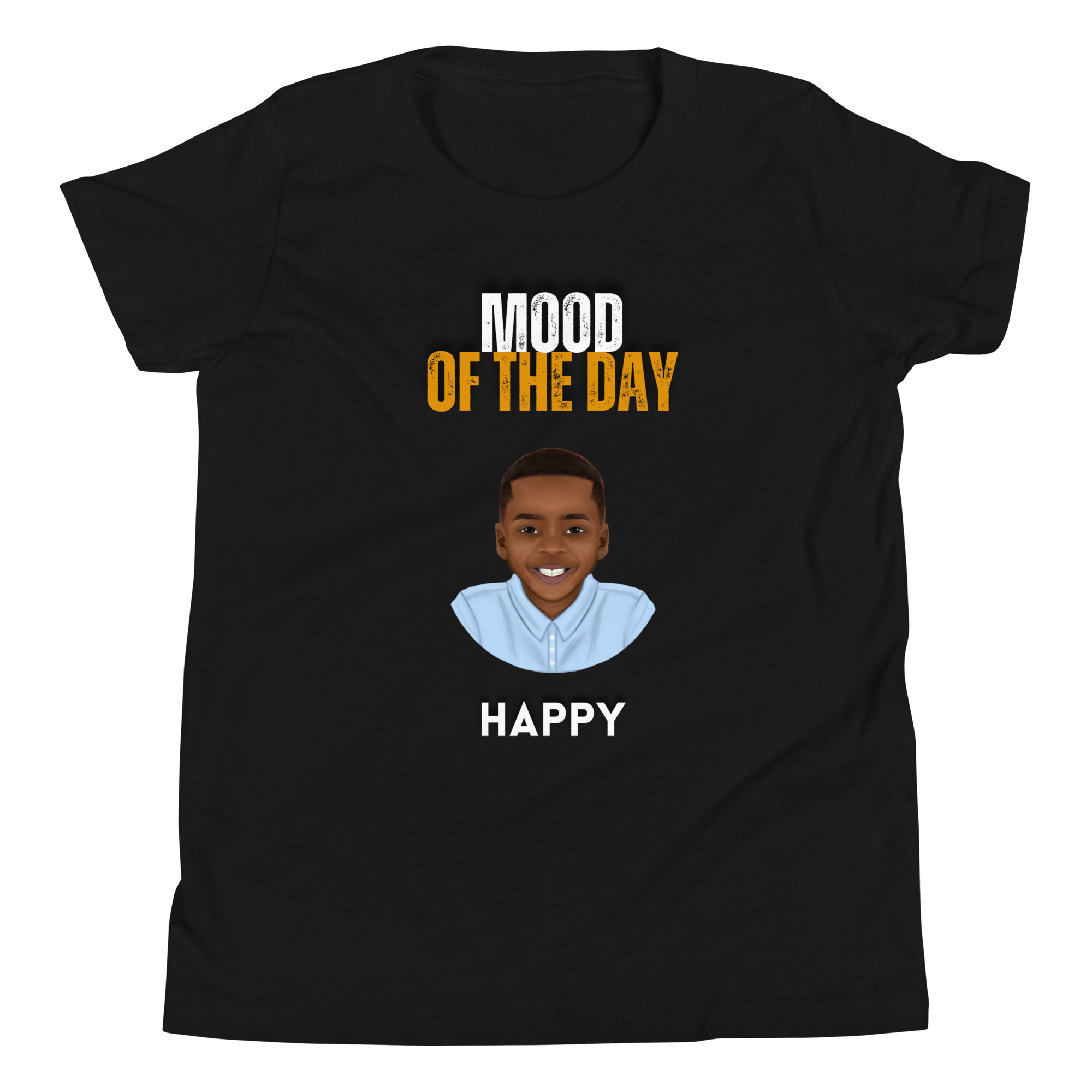 Youth Mood of the Day T-shirt - Happy Boy