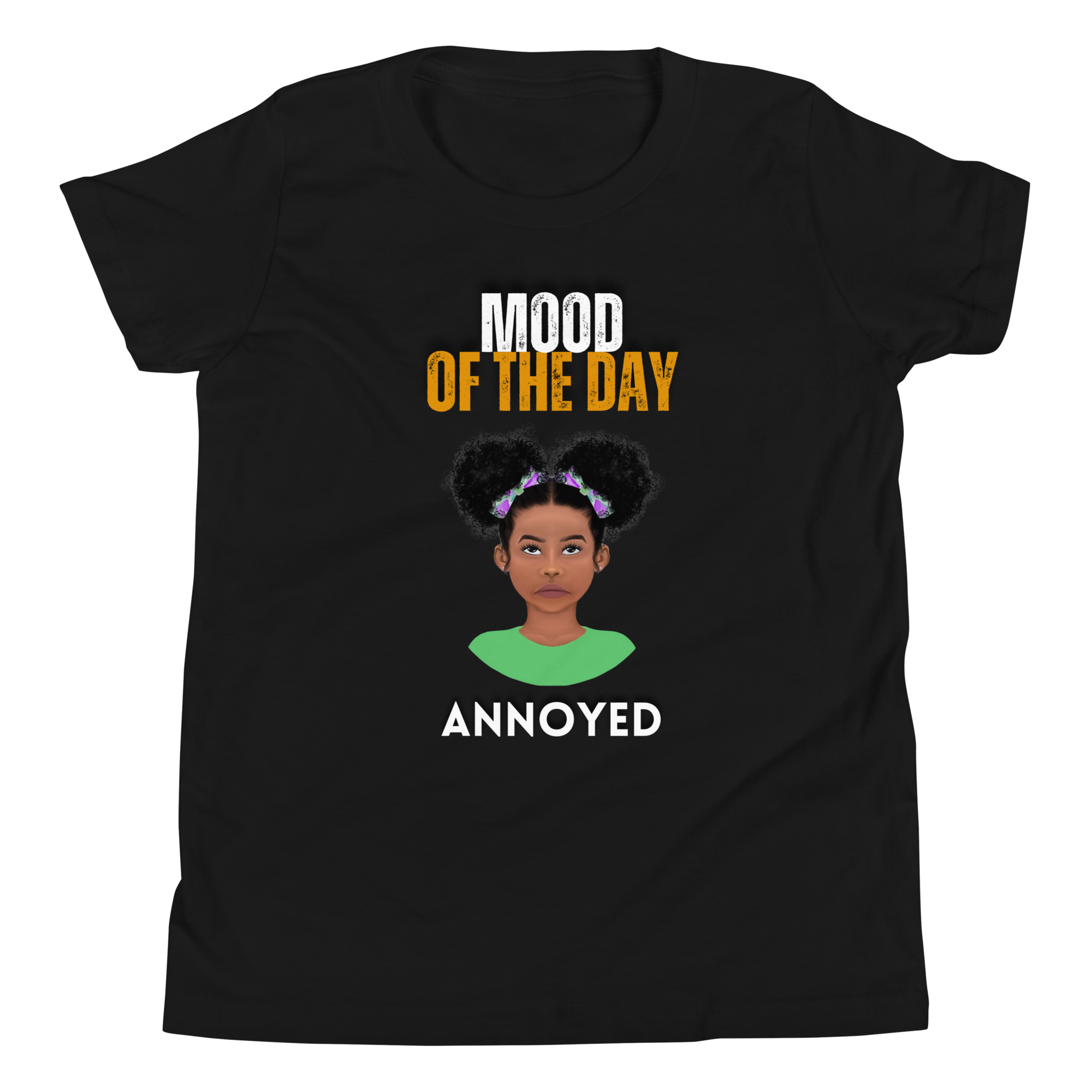 Youth Mood of the Day T-shirt - Annoyed
