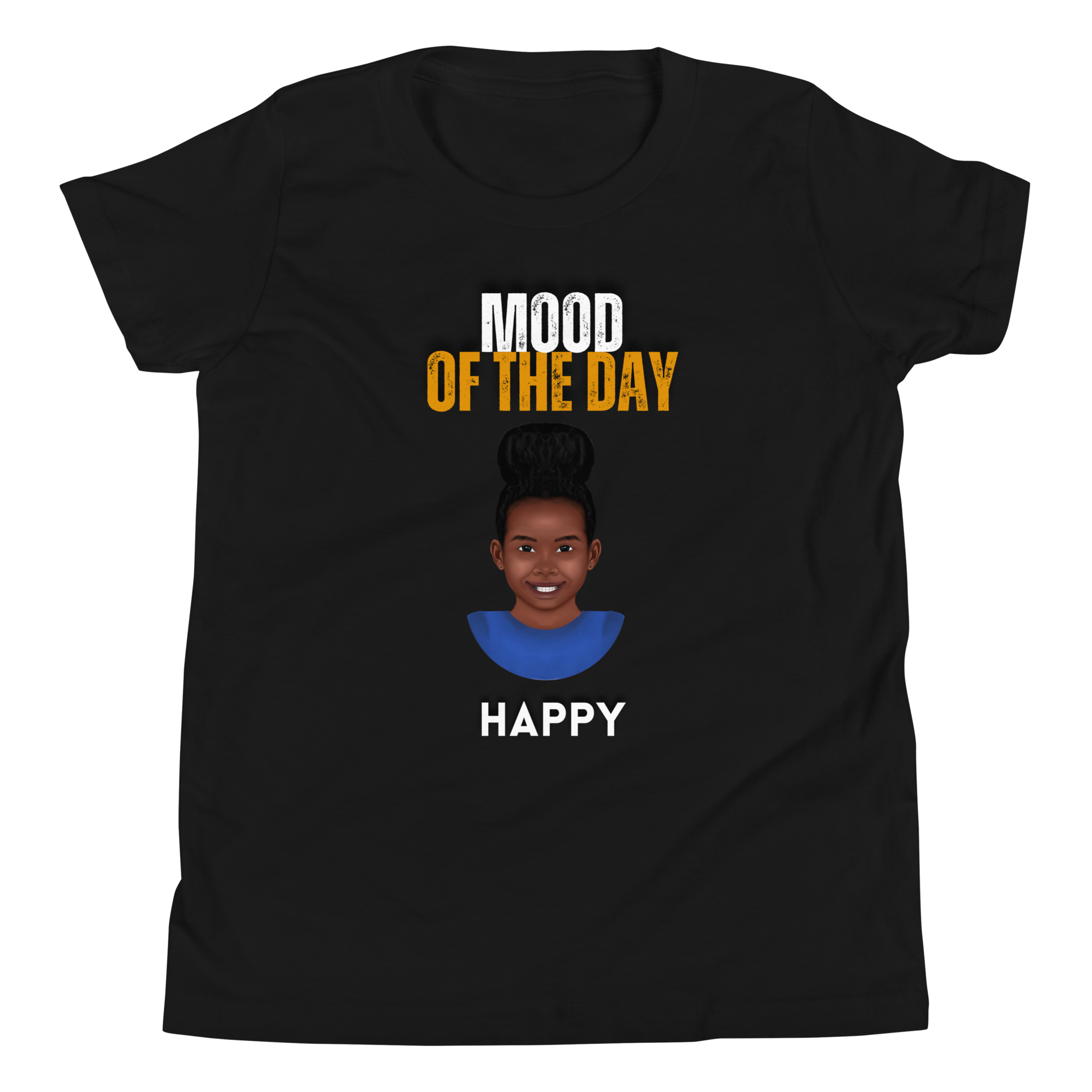 Youth Mood of the Day T-shirt - Happy Girl