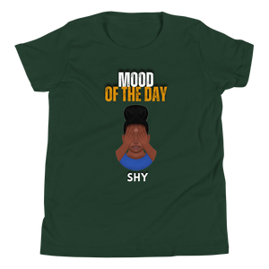 Youth Mood of the Day T-shirt - Shy Girl