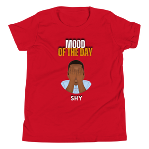 Youth Mood of the Day T-shirt - Shy Boy