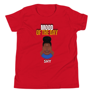 Youth Mood of the Day T-shirt - Shy Girl